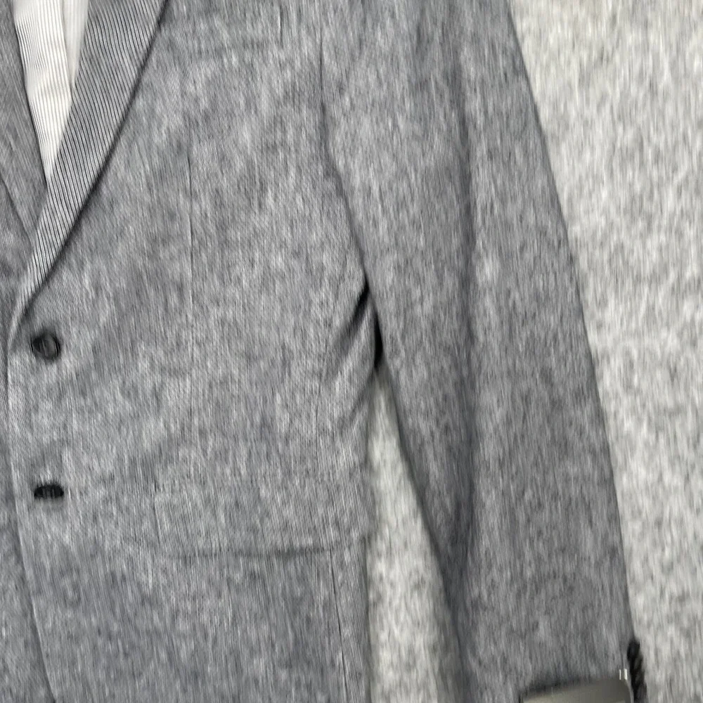 Banana Republic Blazer Mens 38R Slim Fit Gray Textured Blazer Sport Coat New